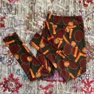 LulaRoe Tennis Leggings Size Tween